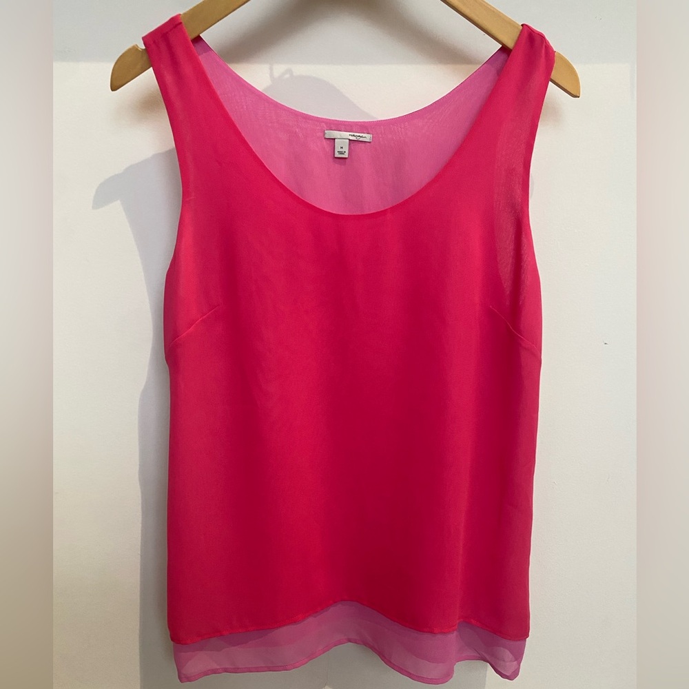 Halogen Woman’s medium pink sleeveless blouse